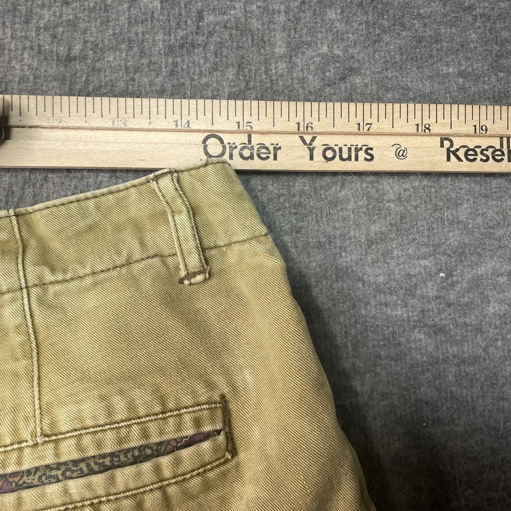 Vintage Bobbio Pants Womens Size 31 Brown Khaki Flat‎ Front Retro Casual 80s